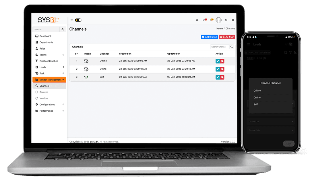 Customize Channels